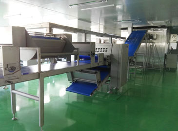 China Einfrierende Hörnchen-Laminierungs-Selbstmaschine mit 2,5 - 6 Millimeter Teig-Stärke- usine